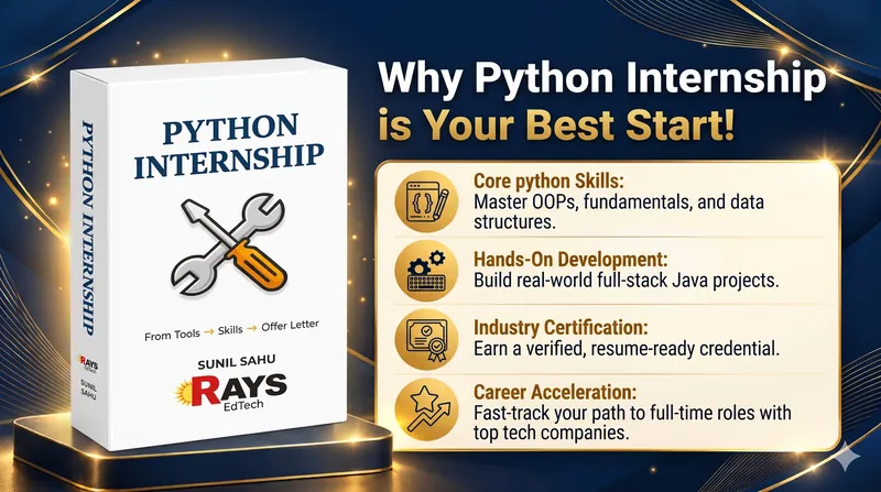 Python Internship Course Roadmap Preview